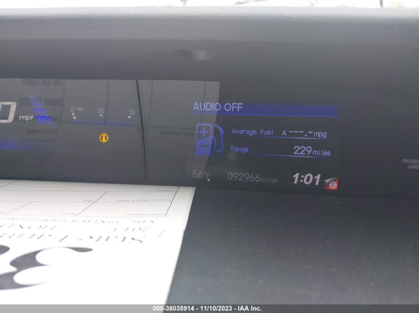 2013 HONDA CIVIC LX - 19XFB2F52DE211961