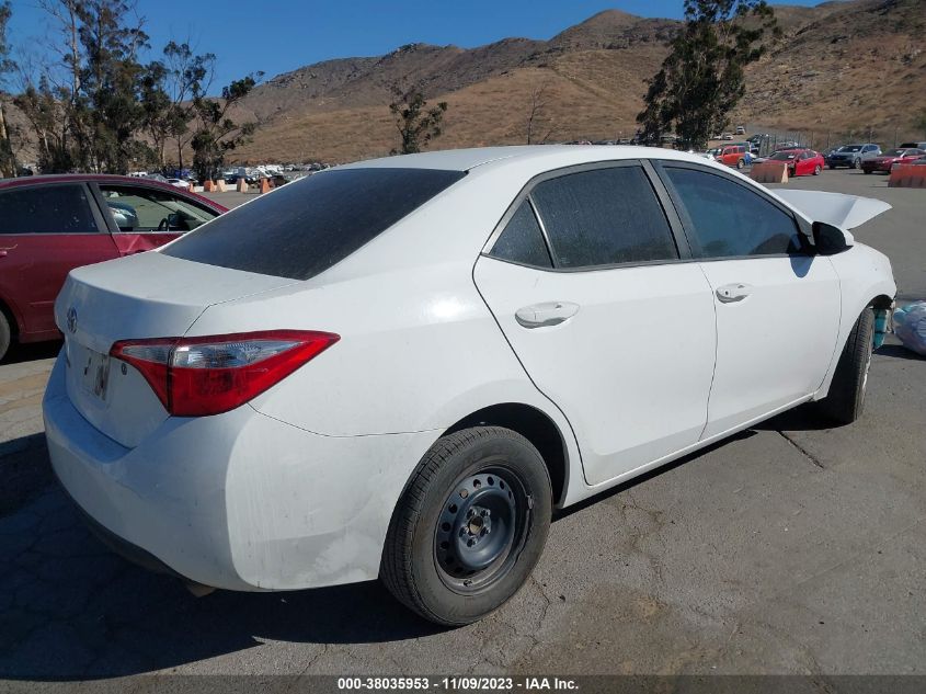 2016 TOYOTA COROLLA L/LE/LE PLS/PRM/S/S PLS - 5YFBURHE9GP496630