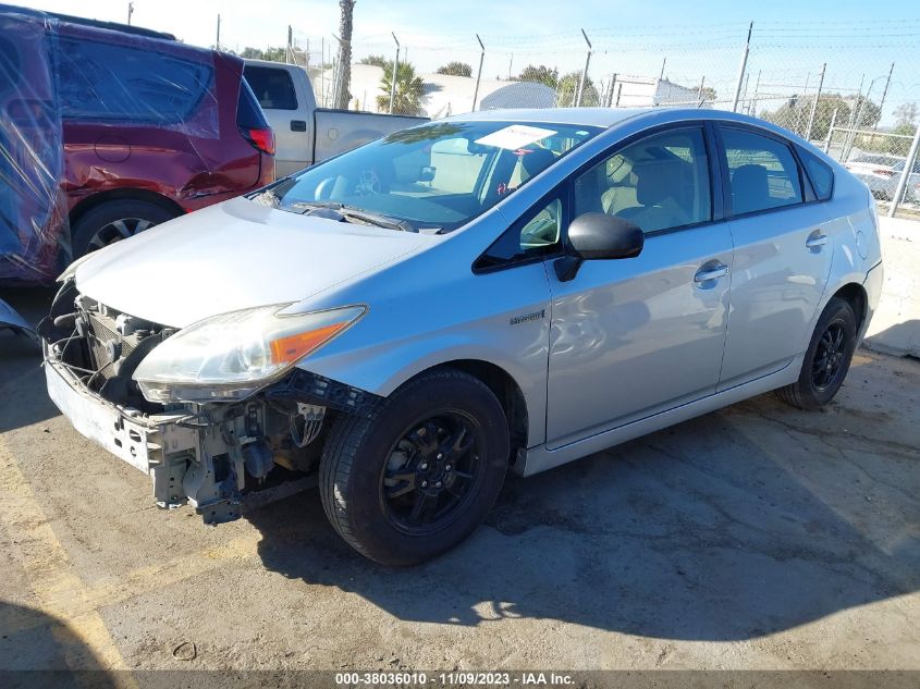 2013 TOYOTA PRIUS TWO - JTDKN3DU4D5639466