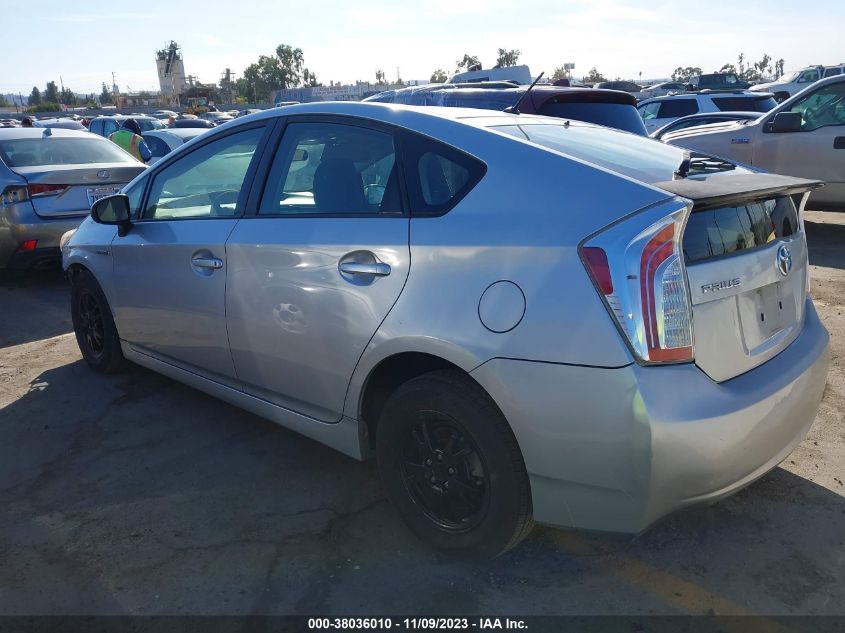 2013 TOYOTA PRIUS TWO - JTDKN3DU4D5639466