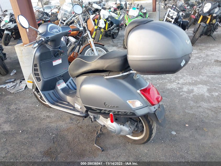 2017 VESPA GTS 300 SUPER ZAPM459LXH5101821