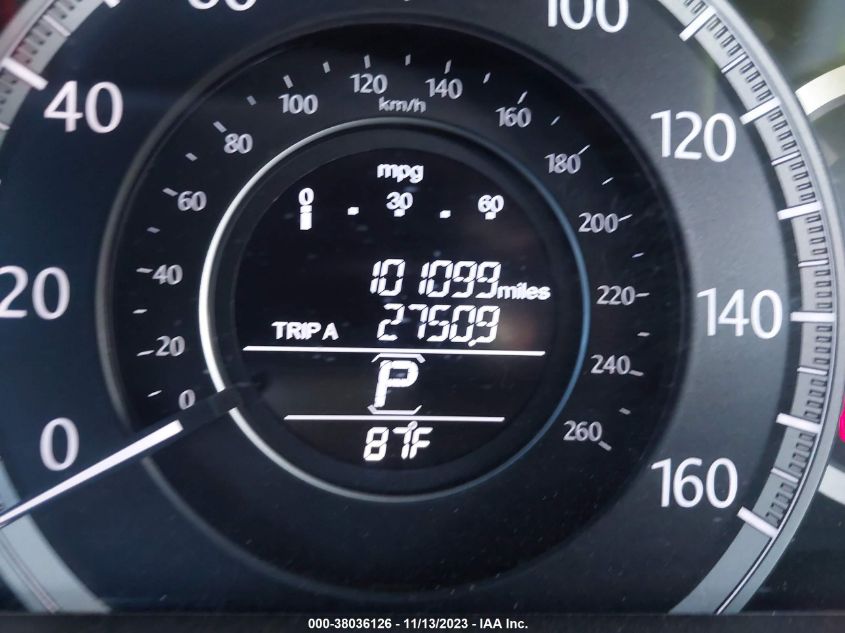 2015 HONDA ACCORD EXL - 1HGCR3F89FA033794