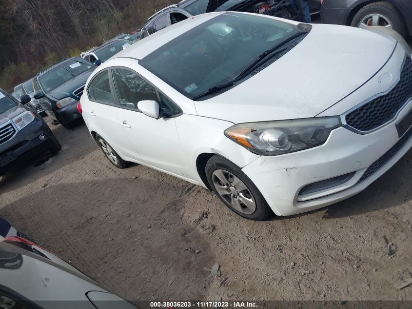 2016 KIA FORTE LX - KNAFK4A61G5472703