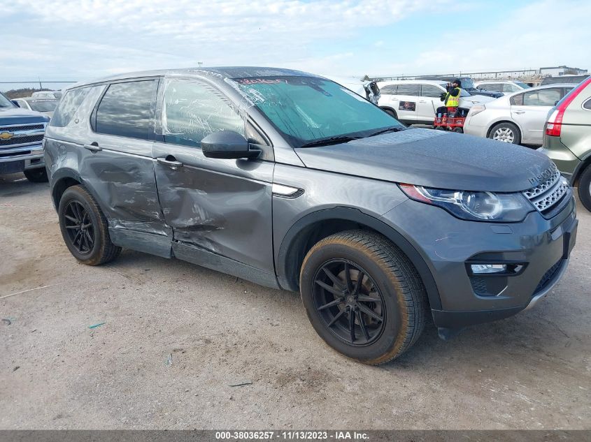 2017 LAND ROVER DISCOVERY SPORT HSE - SALCR2BG5HH636234