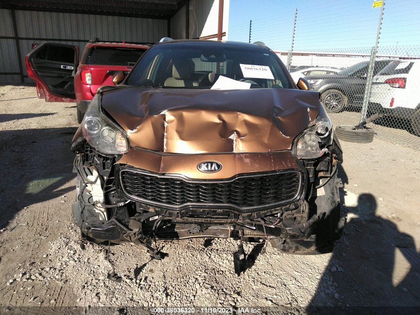 VIN KNDPR3A6XH7240247 2017 KIA SPORTAGE SX