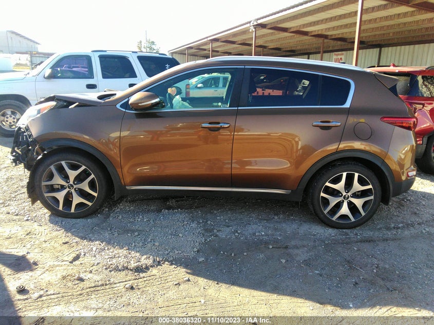 VIN KNDPR3A6XH7240247 2017 KIA SPORTAGE SX