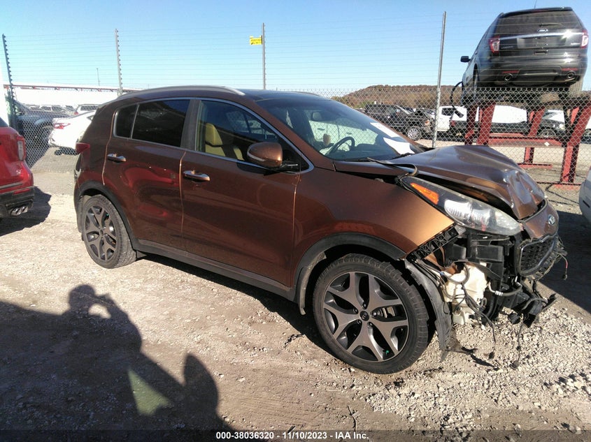 VIN KNDPR3A6XH7240247 2017 KIA SPORTAGE SX
