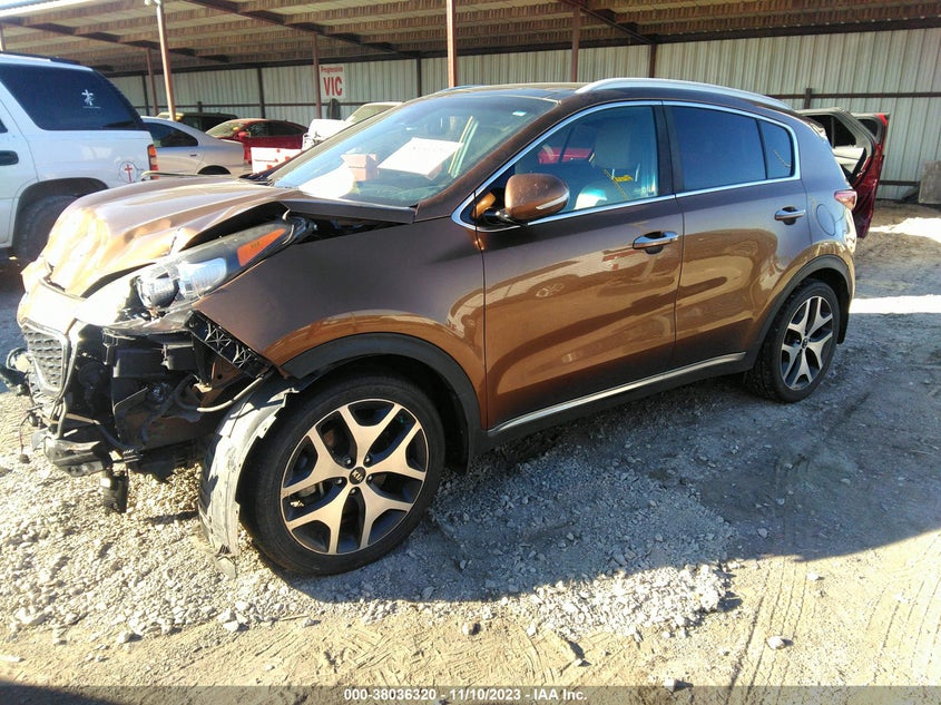 VIN KNDPR3A6XH7240247 2017 KIA SPORTAGE SX