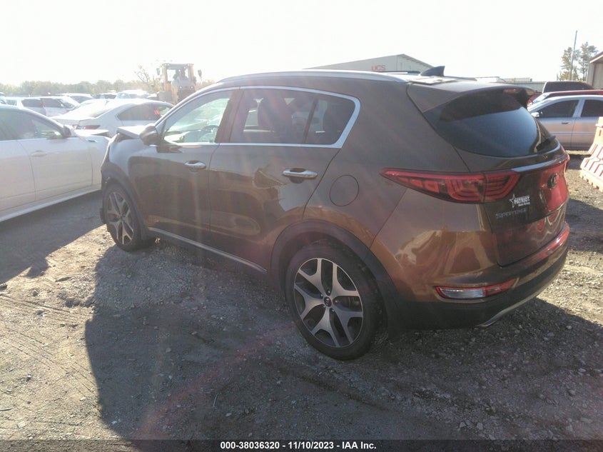 VIN KNDPR3A6XH7240247 2017 KIA SPORTAGE SX
