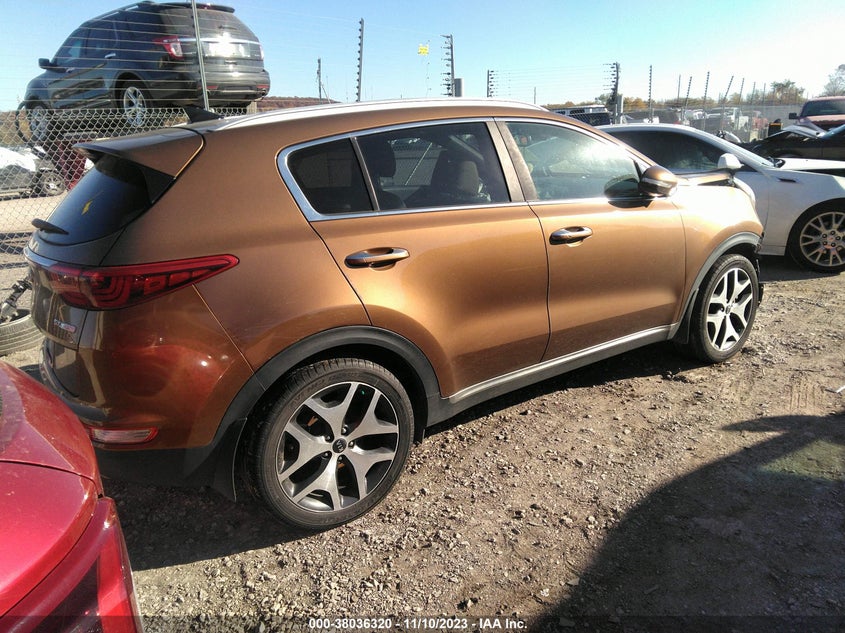 VIN KNDPR3A6XH7240247 2017 KIA SPORTAGE SX