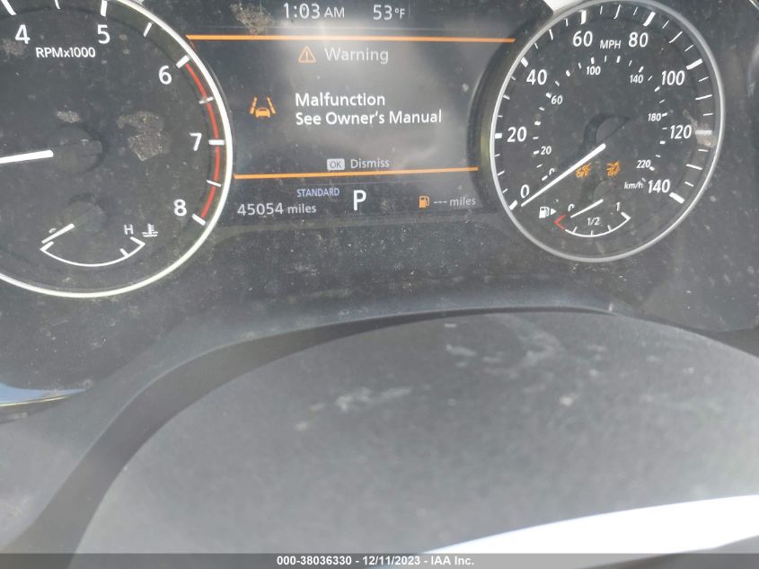 2022 NISSAN ROGUE SV - 5N1BT3BA9NC692588