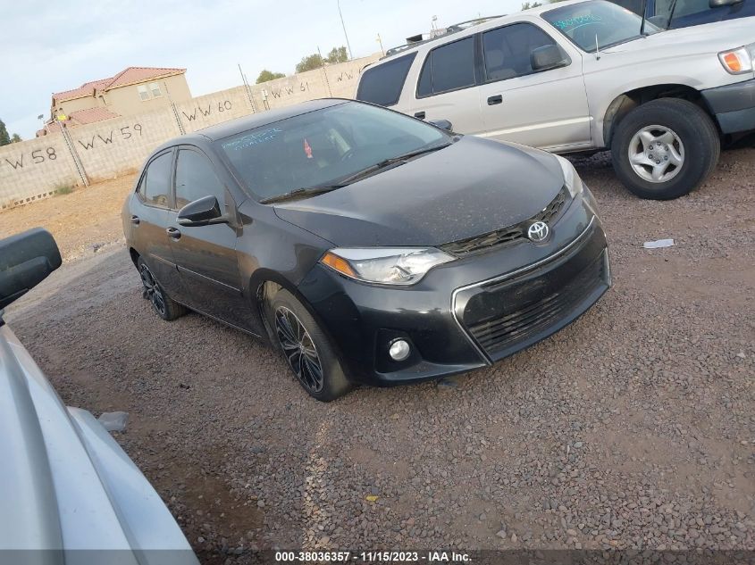 2015 TOYOTA COROLLA S PLUS - 5YFBURHE3FP327301