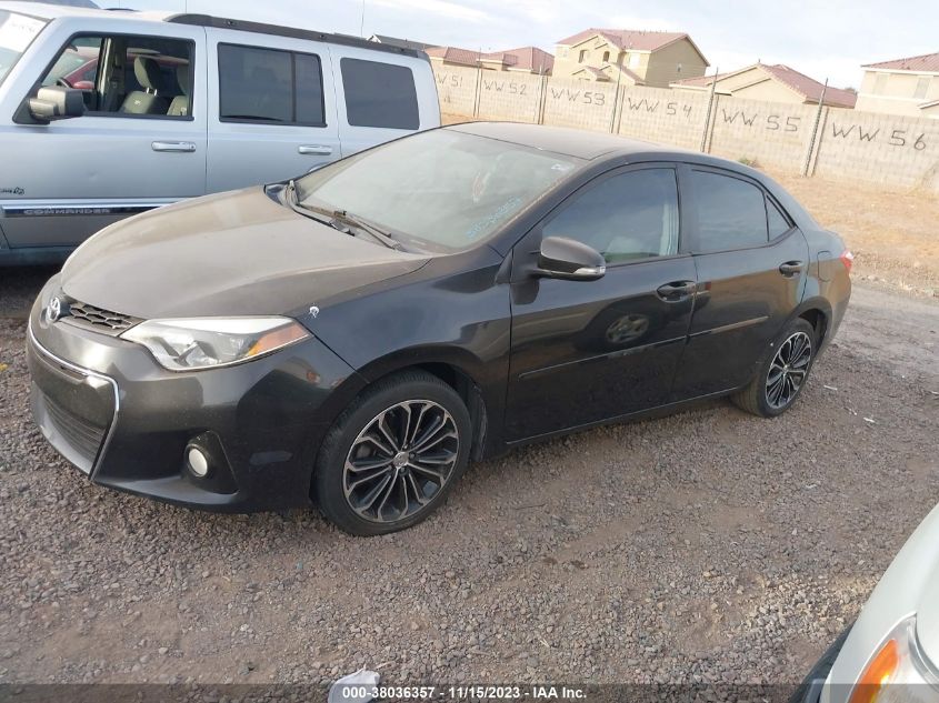 2015 TOYOTA COROLLA S PLUS - 5YFBURHE3FP327301