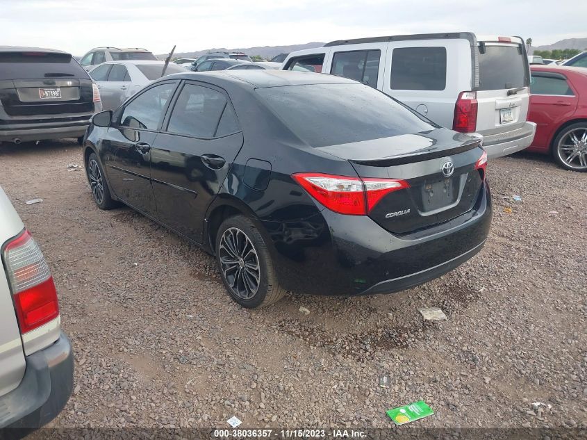 2015 TOYOTA COROLLA S PLUS - 5YFBURHE3FP327301