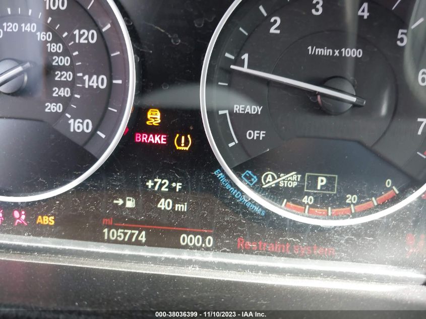 2015 BMW 320I WBA3B1C52FK140324