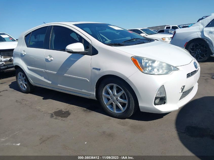 2013 TOYOTA PRIUS C FOUR - JTDKDTB31D1038214