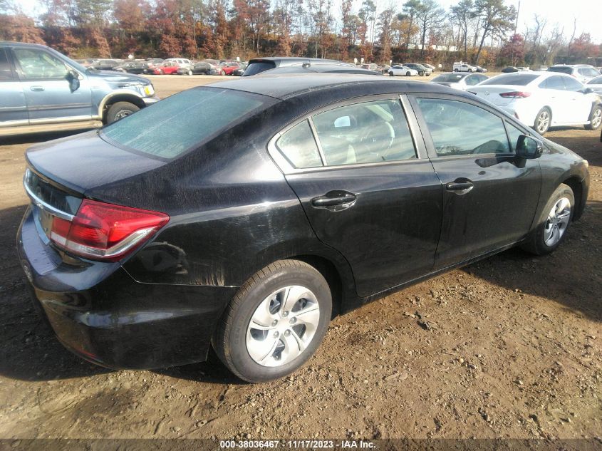 2014 HONDA CIVIC SEDAN LX 2HGFB2F51EH507951