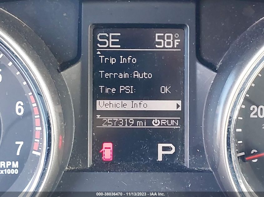 2013 JEEP GRAND CHEROKEE OVERLAND - 1C4RJFCT2DC619247