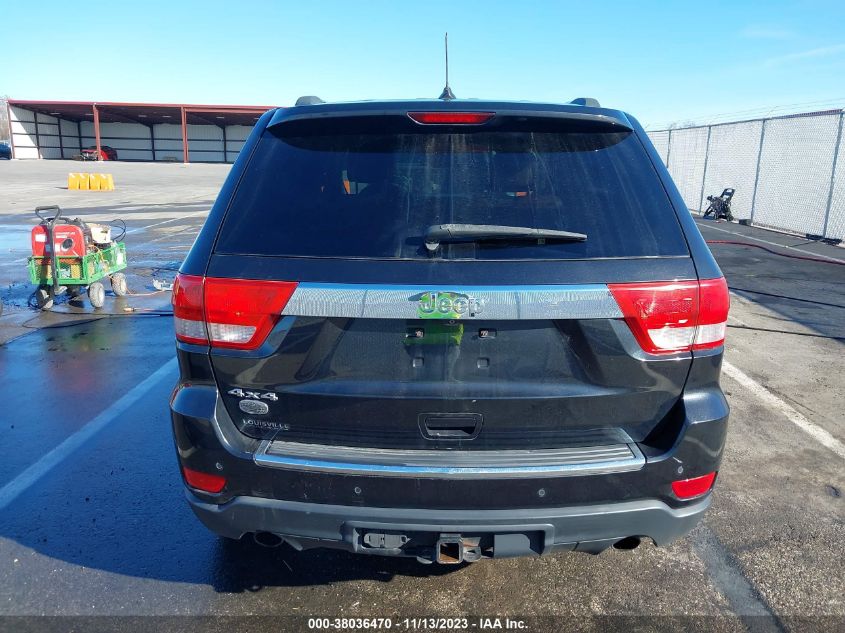 2013 JEEP GRAND CHEROKEE OVERLAND - 1C4RJFCT2DC619247