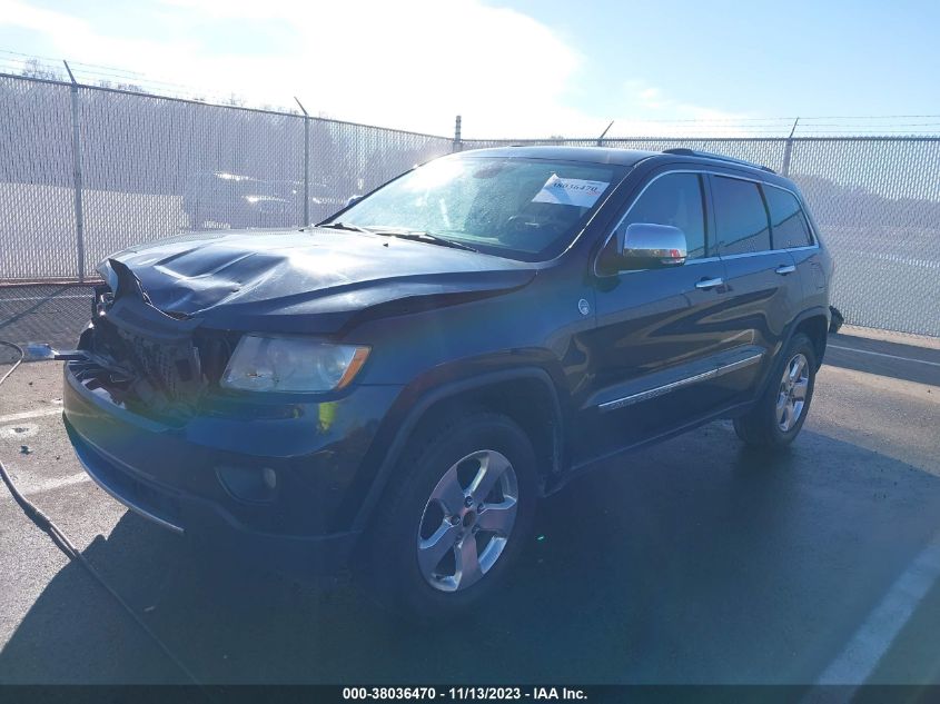 2013 JEEP GRAND CHEROKEE OVERLAND - 1C4RJFCT2DC619247