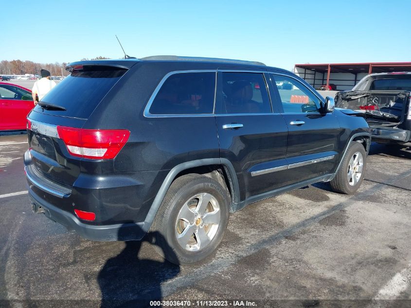 2013 JEEP GRAND CHEROKEE OVERLAND - 1C4RJFCT2DC619247