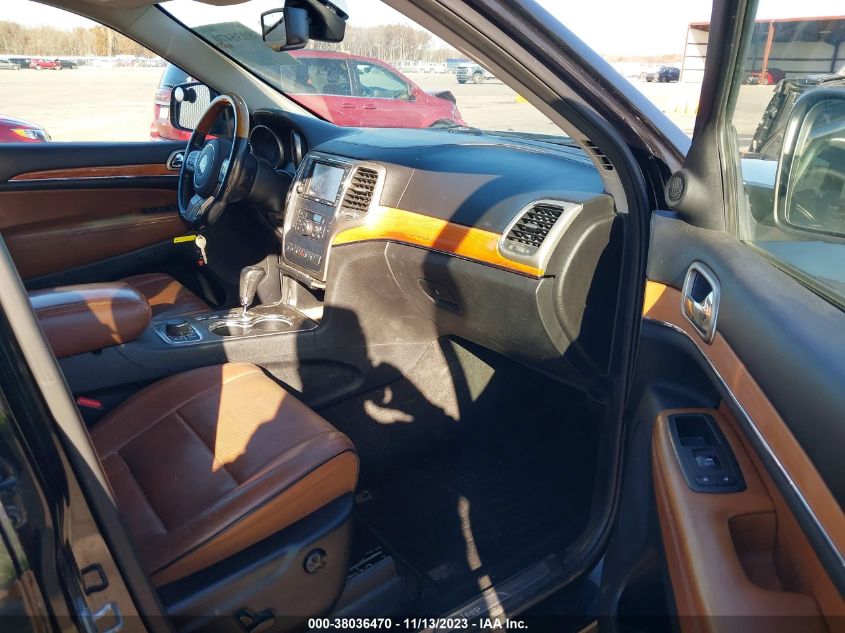 2013 JEEP GRAND CHEROKEE OVERLAND - 1C4RJFCT2DC619247