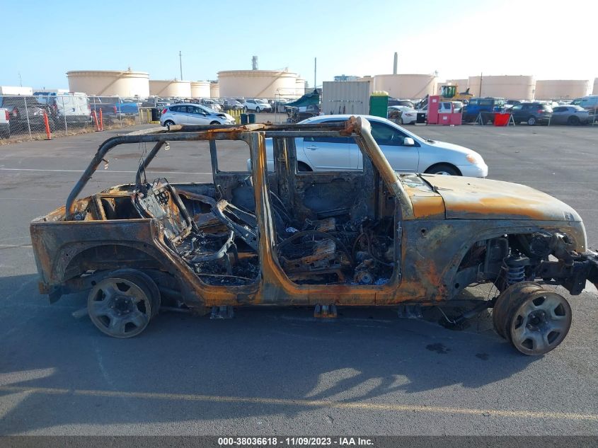 2013 JEEP WRANGLER UNLIMITED SAHARA - 1C4HJWEG7DL696854