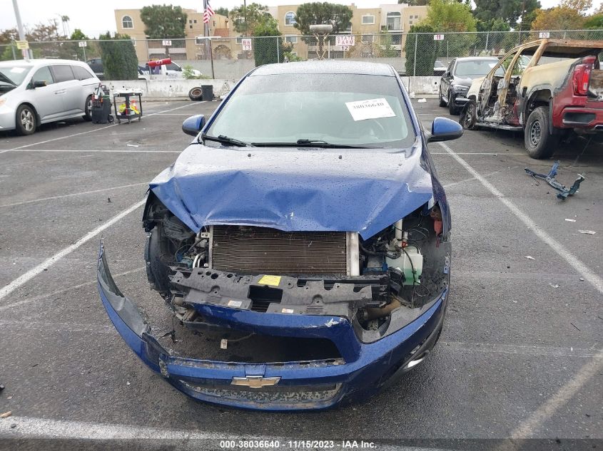 2014 CHEVROLET SONIC LTZ - 1G1JE5SB2E4190894