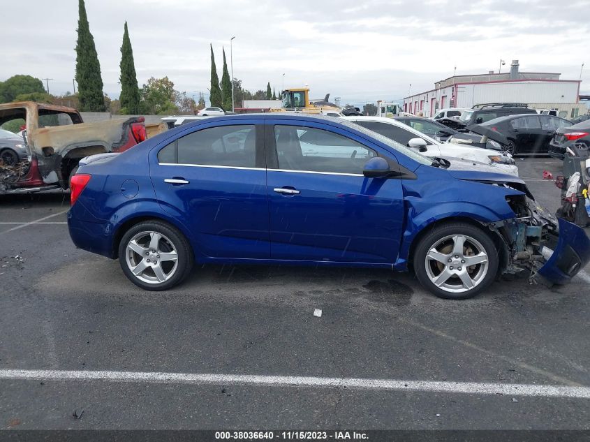 2014 CHEVROLET SONIC LTZ - 1G1JE5SB2E4190894