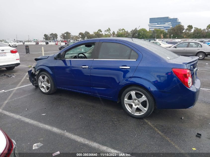 2014 CHEVROLET SONIC LTZ - 1G1JE5SB2E4190894
