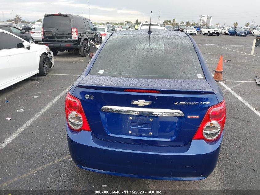 2014 CHEVROLET SONIC LTZ - 1G1JE5SB2E4190894