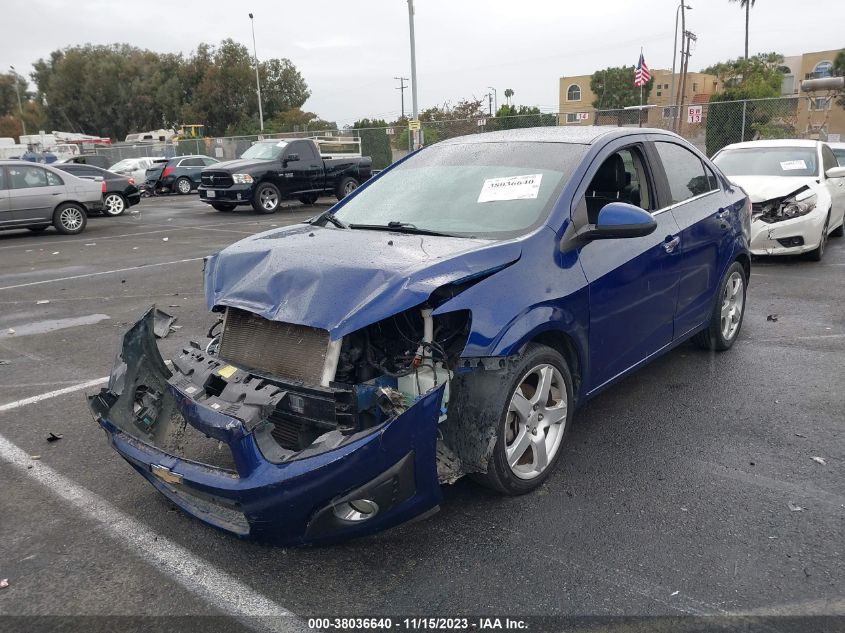 2014 CHEVROLET SONIC LTZ - 1G1JE5SB2E4190894