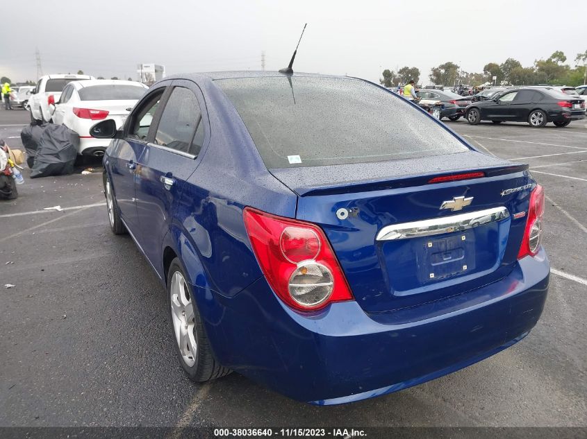 2014 CHEVROLET SONIC LTZ - 1G1JE5SB2E4190894