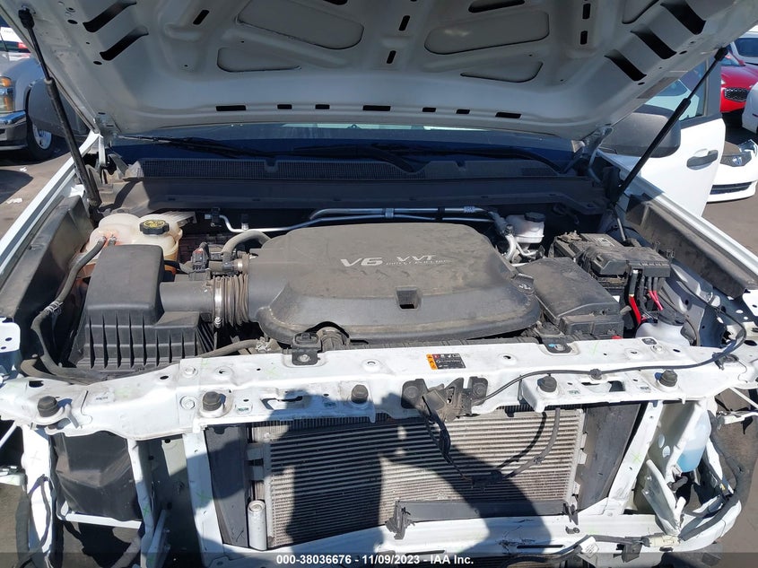 VIN 1GCGSBEN2M1140026 2021 CHEVROLET COLORADO 2WD WORK TRUCK