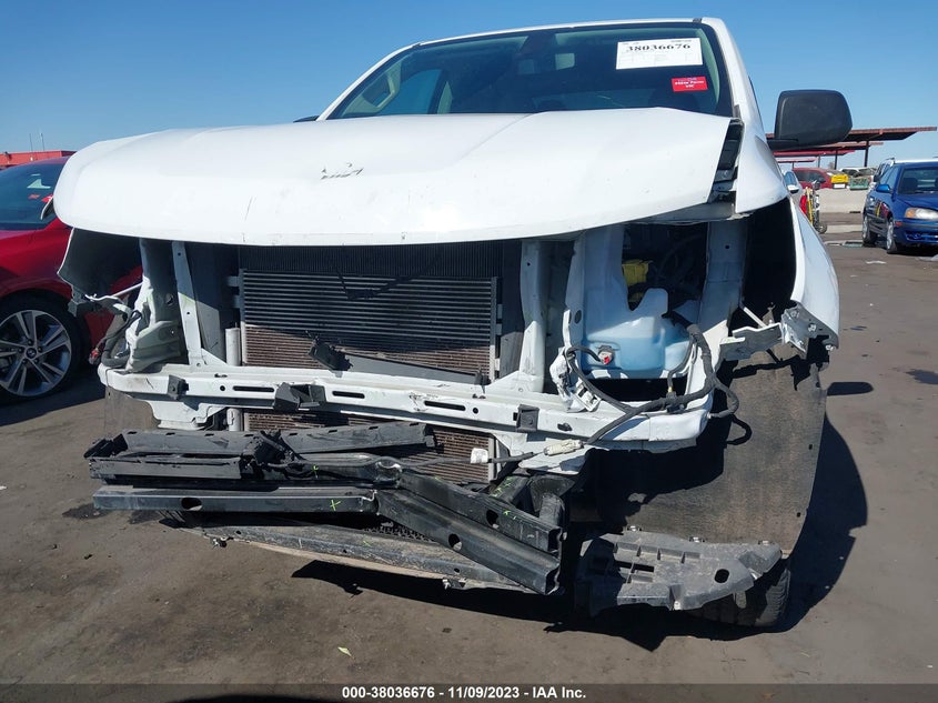 VIN 1GCGSBEN2M1140026 2021 CHEVROLET COLORADO 2WD WORK TRUCK