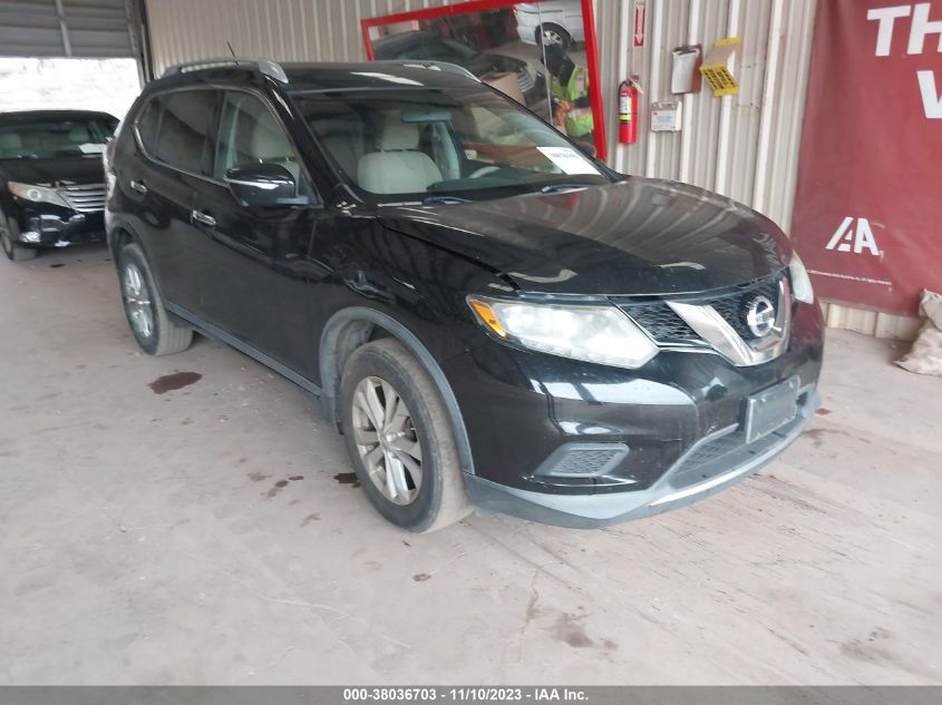 2015 NISSAN ROGUE SV - KNMAT2MT8FP524461