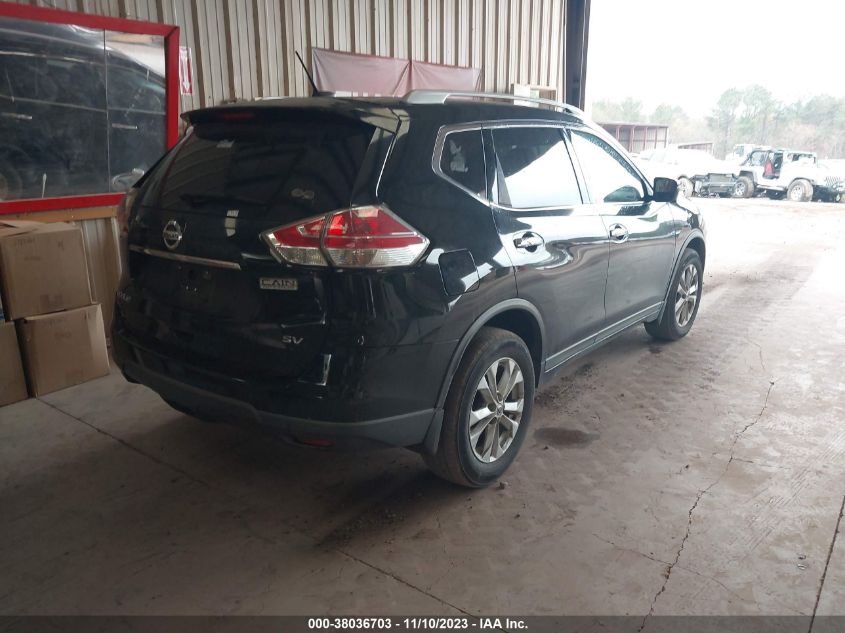 2015 NISSAN ROGUE SV - KNMAT2MT8FP524461