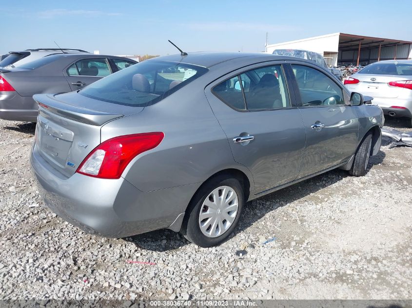 2014 NISSAN VERSA SV - 3N1CN7AP6EL808630