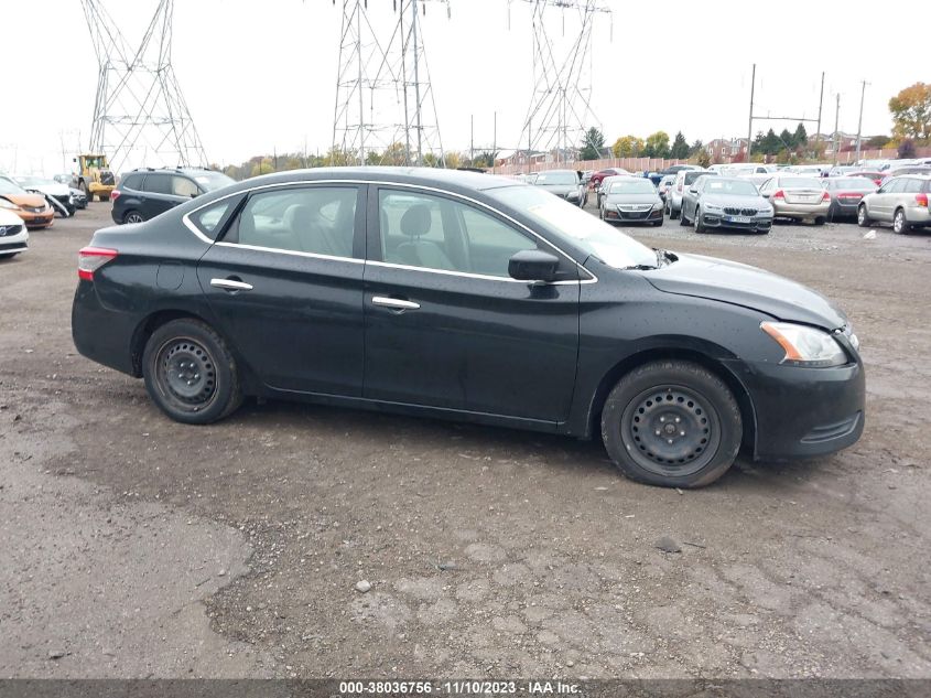 2013 NISSAN SENTRA S - 3N1AB7AP7DL738232