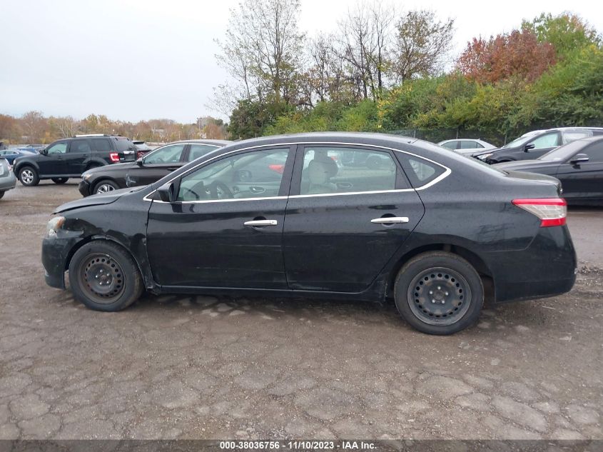 2013 NISSAN SENTRA S - 3N1AB7AP7DL738232