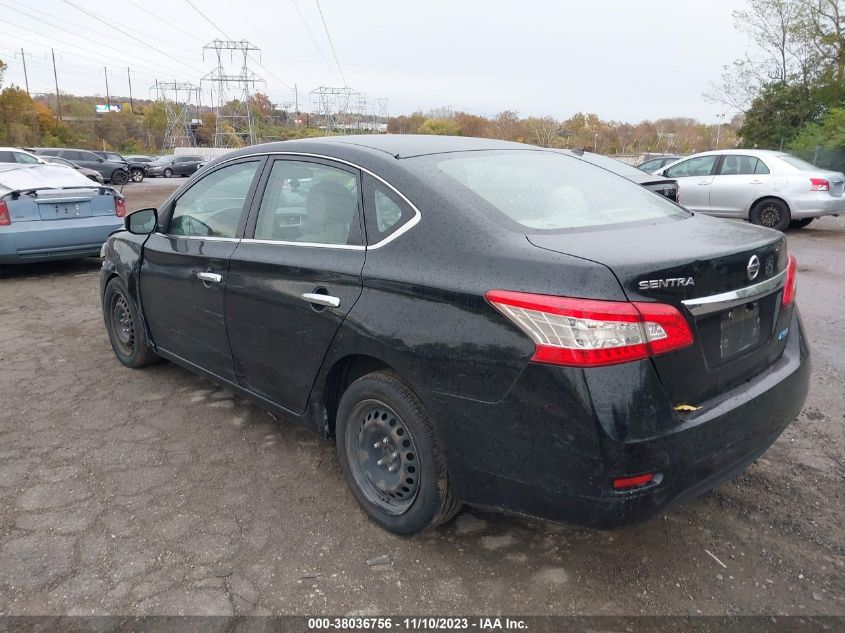 2013 NISSAN SENTRA S - 3N1AB7AP7DL738232