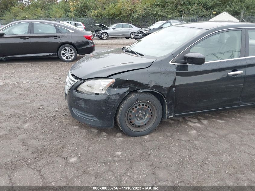 2013 NISSAN SENTRA S - 3N1AB7AP7DL738232