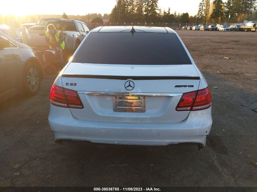 2013 MERCEDES-BENZ E 63 AMG - WDDHF7EB6DA751193