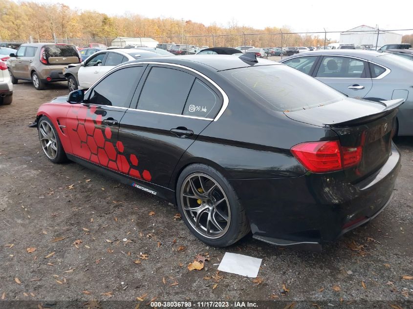 2015 BMW 335I WBA3A9G53FNS66184