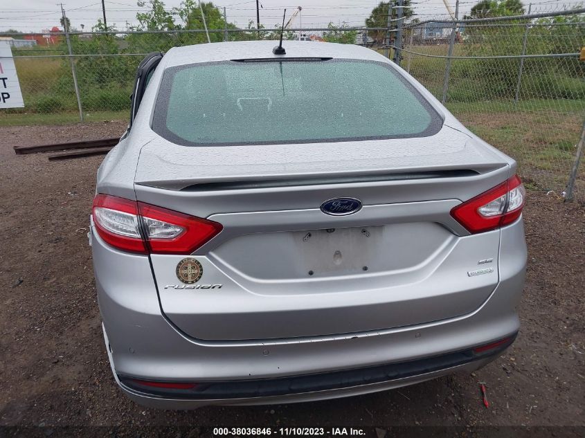 2016 FORD FUSION SE - 3FA6P0HD4GR239158