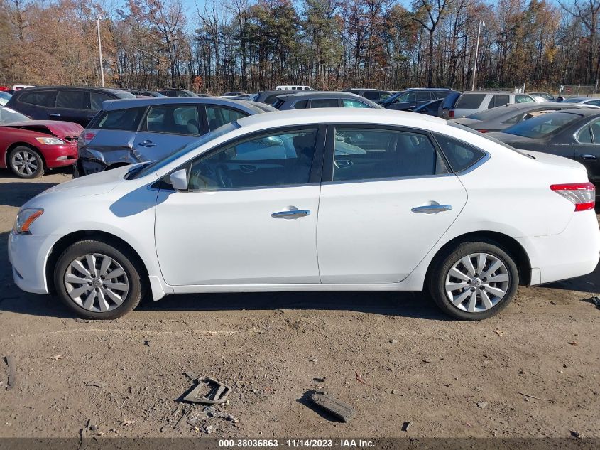 2015 NISSAN SENTRA S/SV/SR/SL - 3N1AB7AP1FY239996