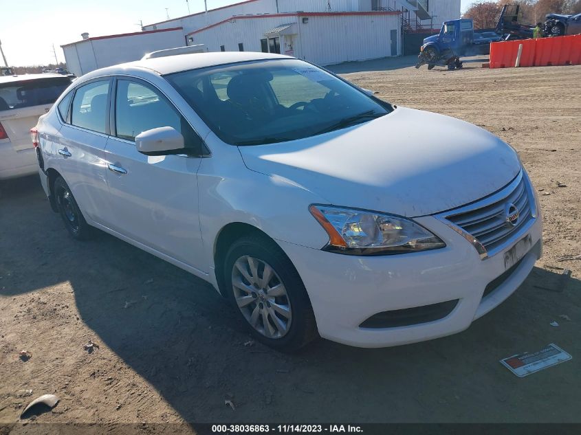 2015 NISSAN SENTRA S/SV/SR/SL - 3N1AB7AP1FY239996