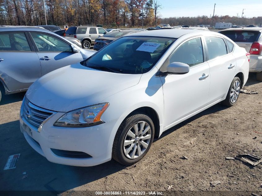 2015 NISSAN SENTRA S/SV/SR/SL - 3N1AB7AP1FY239996