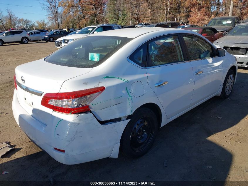 2015 NISSAN SENTRA S/SV/SR/SL - 3N1AB7AP1FY239996