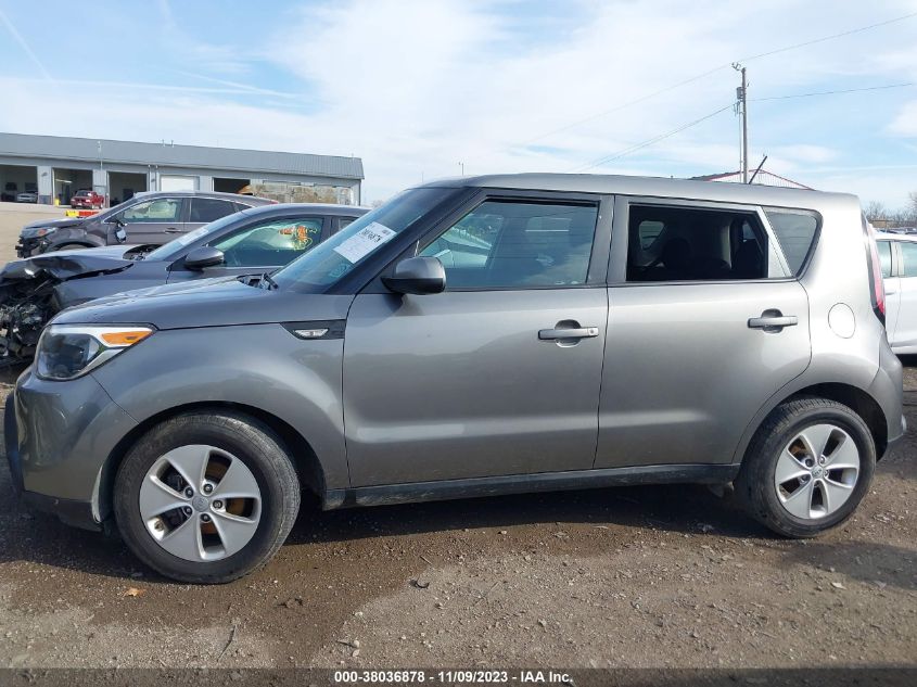 2014 KIA SOUL BASE - KNDJN2A28E7018326